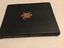 Load image into Gallery viewer, King Henry the fourth IV part one William Shakespeare Dent 1934 leather bound edition