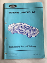 Load image into Gallery viewer, Sierra RS Cosworth 4x4 technicians product training service training CG733 0GB1/90 1989