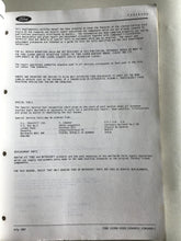 Load image into Gallery viewer, Ford Sierra RS 500 Cosworth supplementary workshop manual 1987 RS500