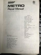 Load image into Gallery viewer, AUSTIN ROVER  METRO  Repair Manual  Part No. AKM 4694 (4th Edition)