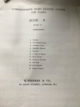 Load image into Gallery viewer, Comprehensive site reading course for piano L Woodroffe Robinson book 8 grade 6 paperback music sheets