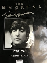 Load image into Gallery viewer, The immortal John Lennon 1940 to 1980 hardcover Michael Heatley
