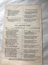 Load image into Gallery viewer, 25 Christmas carols a collection of old and new favourites published by church book room press Rushdon
