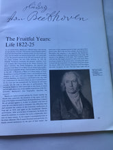 Load image into Gallery viewer, THE GREAT MUSICIANS A WEEK BY WEEK STUDY OF THE WORLD'S GREATEST COMPOSERS AND THEIR MUSIC Beethoven PART TEN. Vinyl Book