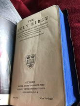 Load image into Gallery viewer, THE HOLY BIBLE CONTAINING THE OLD AND NEW TESTAMENTS. Oxford - Leather cover Ruby Type