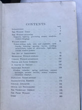Load image into Gallery viewer, Chemists' Windows: An Illustrated Treatise on the Art of Displaying Pharmaceutical Goods | Hardcover 1915 | Used Good