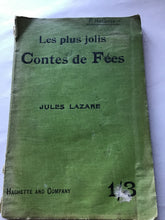 Load image into Gallery viewer, Les plus jolis Contes de Fées JULES LAZARE HACHETTE AND COMPANY -