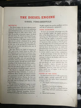 Load image into Gallery viewer, RELATION OF FUELS and LUBRICANTS to OPERATING EFFICIENCY in the DIESEL ENGINE - caltex booklet.