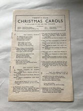 Load image into Gallery viewer, 25 Christmas carols a collection of old and new favourites published by church book room press Rushdon