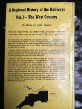Load image into Gallery viewer, A REGIONAL HISTORY OF  THE RAILWAYS OF GREAT BRITAIN  General Editor: DAVID ST JOHN THOMAS  Historical Editor: c. R. CLINKER  VOLUME II  SOUTHERN ENGLAND
