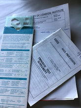 Load image into Gallery viewer, Data processing and instruction manual for business and accountancy students EC Oliver RJ Chapman DP publications plus extra paperwork