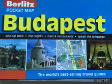 Load image into Gallery viewer, Berlitz Pocket Map: Budapest | Pop-Up Map | Top Sights, Bars & Restaurants | Used Very Good