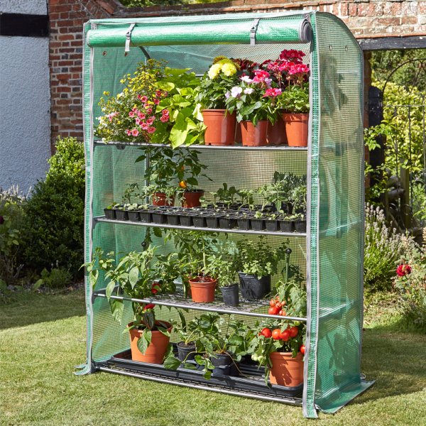 Growing Structures, GroZone Smart Garden Poly Tunnel Greenhouse Cloche ...