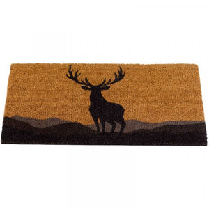 Monarch Decoir Mat 75x45cm - Doormat with Pattern - Stag