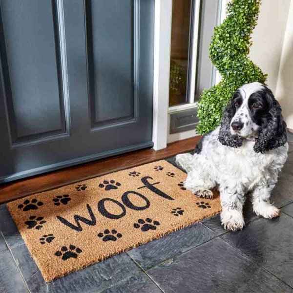 Woof Decoir Mat 75x45cm - Doormat with Pattern