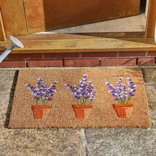 Lavenders Decoir Mat 75x45cm - Doormat with Pattern