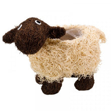 Load image into Gallery viewer, Shelley Sheep - 26 x 15 x 35 cm - Natural Rustic Planter -
