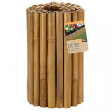 Load image into Gallery viewer, Bamboo Decorative Flexible Border Edging 1m x 15cm or 30cm tall options
