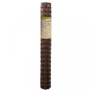 Smart Garden Plastic Fencing 15mm 20mm or 50mm mesh holes. Plant support fence, 1m or 0.5m tall Green or Brown.