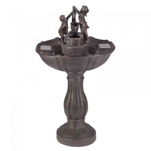 Load image into Gallery viewer, Tipping Pail Fountain - Solar Powered Water Feature Fountain - No Mains required
