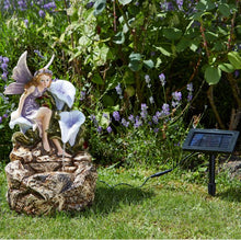 Load image into Gallery viewer, Liliana Cascade - Water Feature - Solar Power  - No mains required
