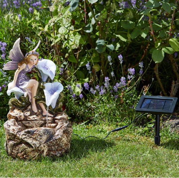 Liliana Cascade - Water Feature - Solar Power  - No mains required