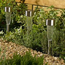 Load image into Gallery viewer, Solar Powered Fluted Marker Light - Perfect for marking guy guide lines &amp; borders - Pathways, Camping  &amp; Caravanning perimeters
