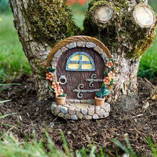 Load image into Gallery viewer, Two Fairy &amp; Elf Doors - Entrance Door - Elveden Elvedon Doorways
