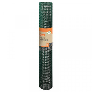 Smart Garden Plastic Fencing 15mm 20mm or 50mm mesh holes. Plant support fence, 1m or 0.5m tall Green or Brown.