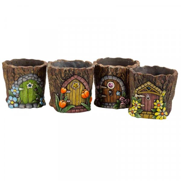 4x Pixie Pots - Plant pots - FOUR PACK 10cm Diameter 12cm tall