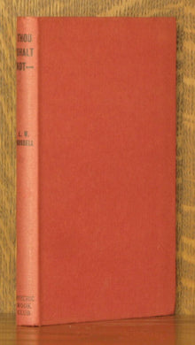 THOU SHALT NOT... [Hardcover] Russell,L.W