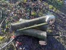 Load image into Gallery viewer, Holly - 5 Fresh cut 'Green'. Blanks, turning, crafting, Holly Logs 30cm Long
