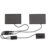 Load image into Gallery viewer, Twin Panel Solar Kit for Umbrella Fountains - Replacement, modify or make your own water feature
