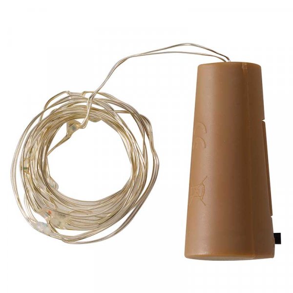 Bottle It! Multicolour LED Bottle Lights, Box of 10