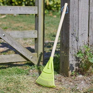 Children's Tall Tools Gardening Equipment Soil Rake, Leaf Rake, Spade, Brush - Various Options - By Briers - Smart Garden