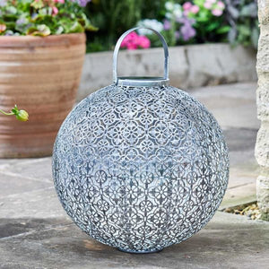Jumbo Damasque Lantern - Solar light - 32x 30cm - Smart Solar
