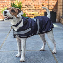 Load image into Gallery viewer, Dog Coat Jacket Uber-Activ Waterproof ComfortCoat Navy - Various size options
