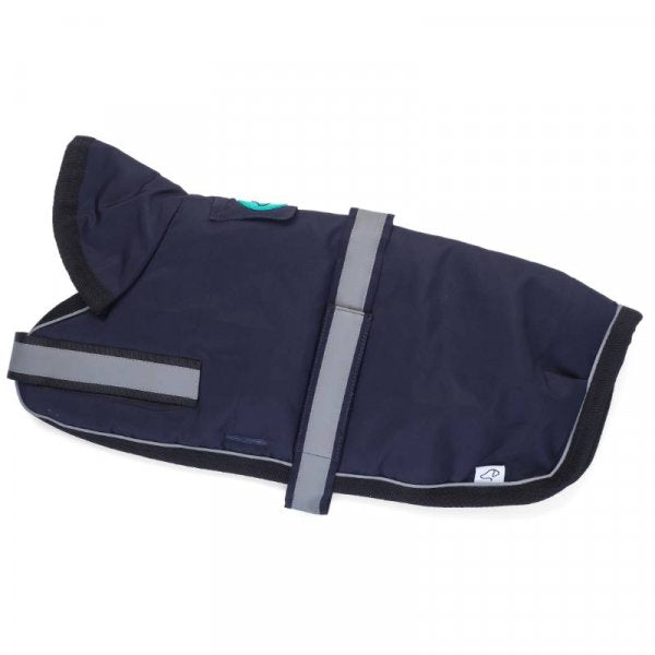 Dog Coat Jacket Uber-Activ Waterproof ComfortCoat Navy - Various size options