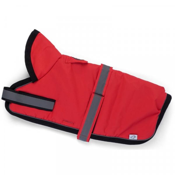 Dog Coat Jacket Uber-Activ Waterproof ComfortCoat Red - Various size options