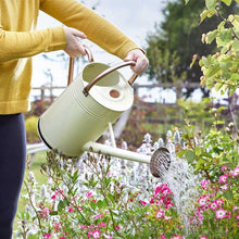 Load image into Gallery viewer, Watering Can 9 Litre Choose Colour - Galvanised Steel - Blue - Green - Purple - Ivory White  - Slate Grey - Smart garden products
