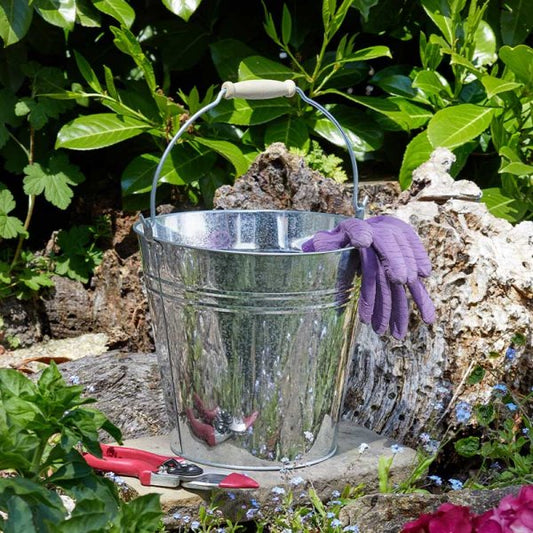 10 Litre  Galvanised Bucket  - Smart garden products