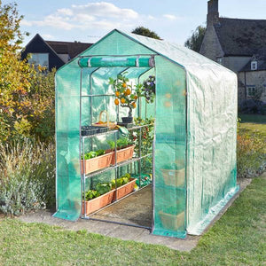 Greenhouse GroZone Max - Complete, Frame, Shelving and Cover - Smart Garden - 200cm x 150cm x 200cm