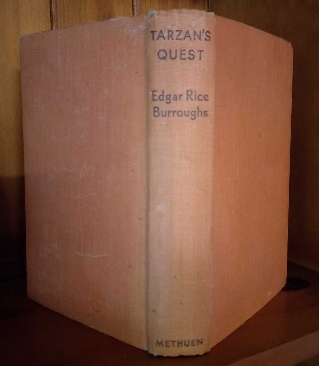 Tarzan's Quest. (2nd and Cheaper edition) [Hardcover] BURROUGHS, Edgar Rice.