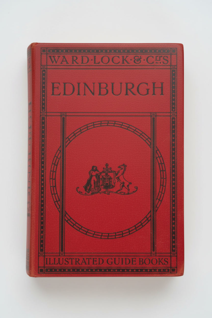 A Pictorial and Descriptive Guide to Edinburgh – Antique Travel Guide - Ward Lock