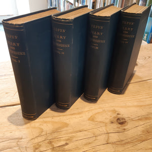 Diary And Correspondence Of Samuel Pepys, 4 Volumes [Hardcover] Braybrooke Richard Lord