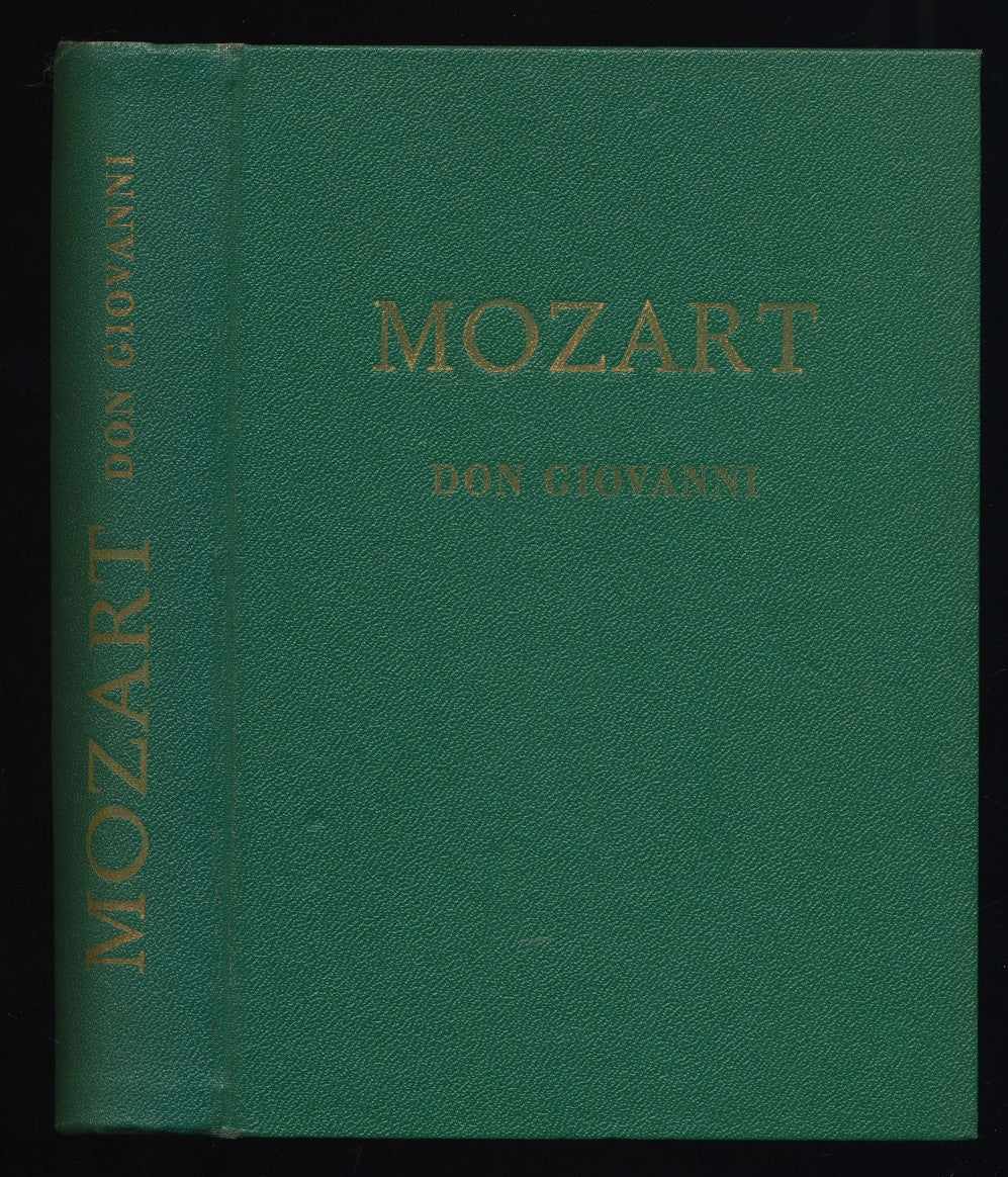 Il Dissoluto Punto Ossia Il Don Giovanni: Drama Giocoso in 2 Akten. K 527 [Hardcover] Mozart. Lorenzo da Ponte, et al.
