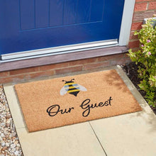 Load image into Gallery viewer, Bee Our Guest 75x45cm  - Doormat
