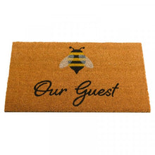 Load image into Gallery viewer, Bee Our Guest 75x45cm  - Doormat
