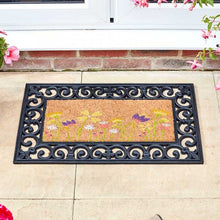 Load image into Gallery viewer, Flower Meadow 53x23cm - Coir Mat - Doormat insert
