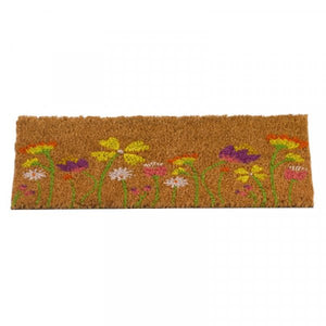 Flower Meadow 53x23cm - Coir Mat - Doormat insert